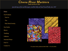 Tablet Screenshot of chenarivermarblers.com